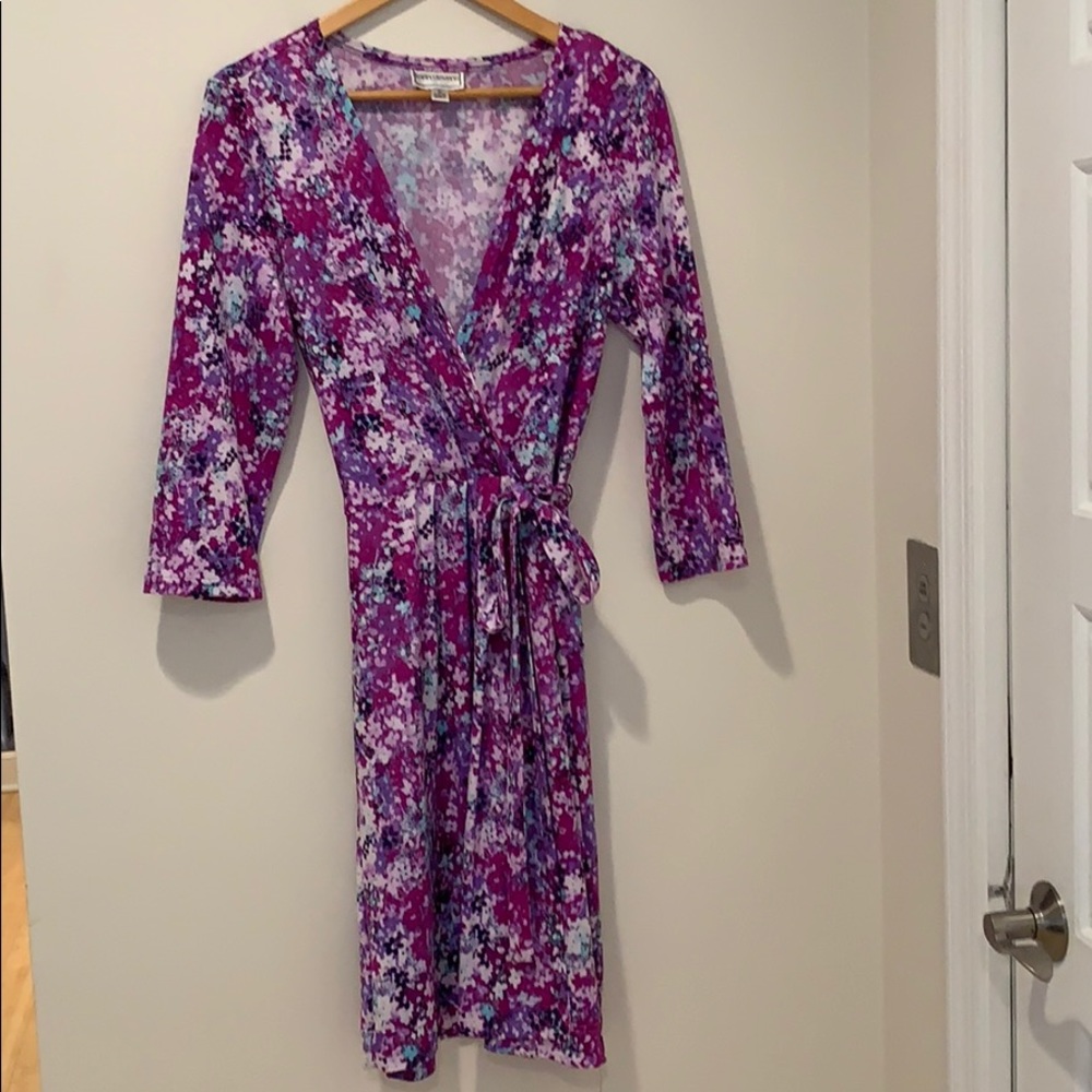 Karin Steven Wrap Dress